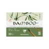 BAMBOO PAPER BLOCCO COLLATO 10*15250G 20 FOGLI PER TECNICHE UMIDE