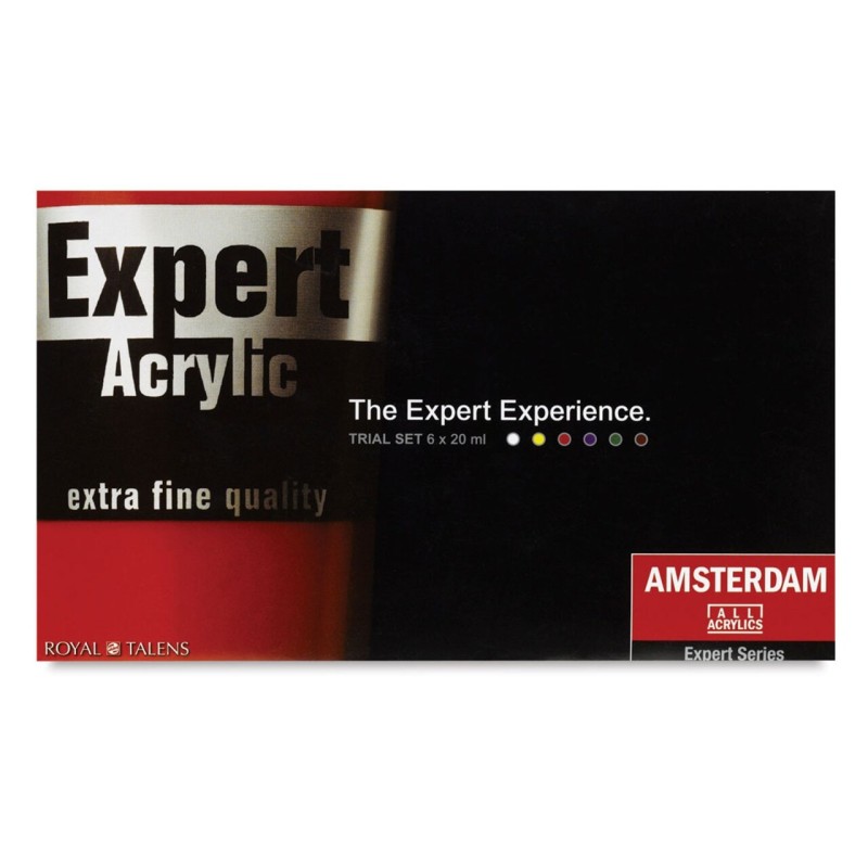 ACRYLIC AMSTERDAM EXPERT TRIAL SET 6*20ML