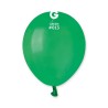 PALLONCINO 5'' A50 VERDE 013 GEMAR 100PZ