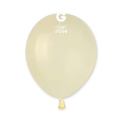 PALLONCINO 5'' A50 AVORIO 059 GEMAR 100PZ