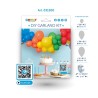 KIT GHIRLANDA PALLONCINI ARCOBALENO ''GARLAND KIT'' 66PZ