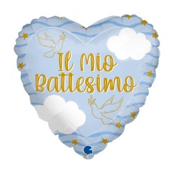 PALLONCINO 18" MYLAR CUORE...