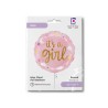 PALLONCINO 18" MYLAR NASCITA ROSA "IT'S A GIRL"